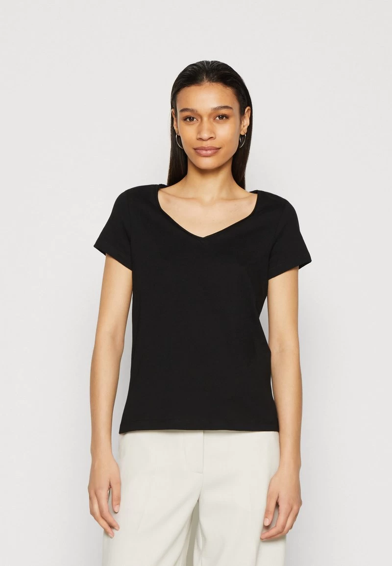 Anna Field 3 PACK - T-Shirt Basic - Black/white/mottled Light Grey – Bild 2