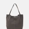 Anna Field LEATHER - Handtasche - Anthracite