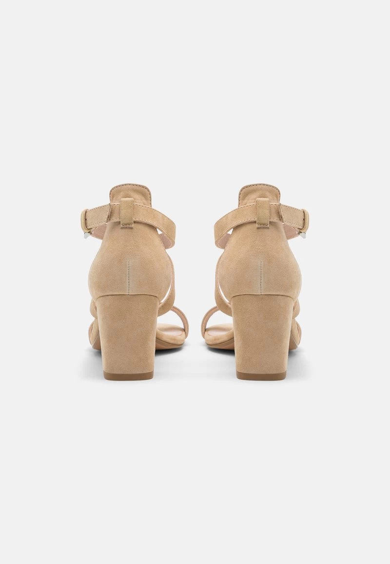 Anna Field LEATHER - Riemensandalette - Beige – Bild 4