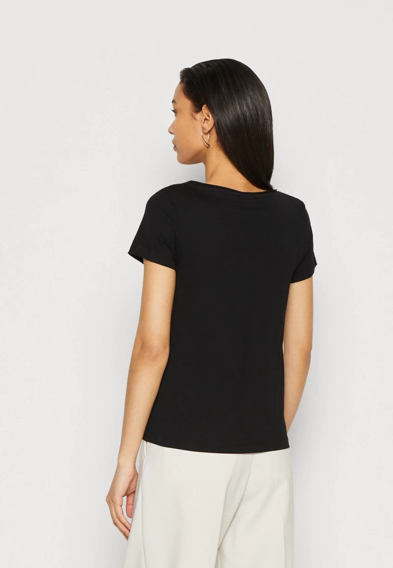 Anna Field 3 PACK - T-Shirt Basic - Black/white/mottled Light Grey – Bild 3