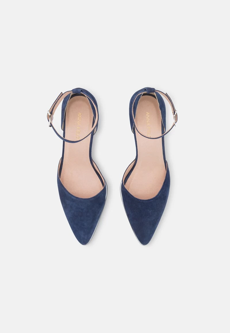 Anna Field LEATHER - Pumps - Dark Blue – Bild 6