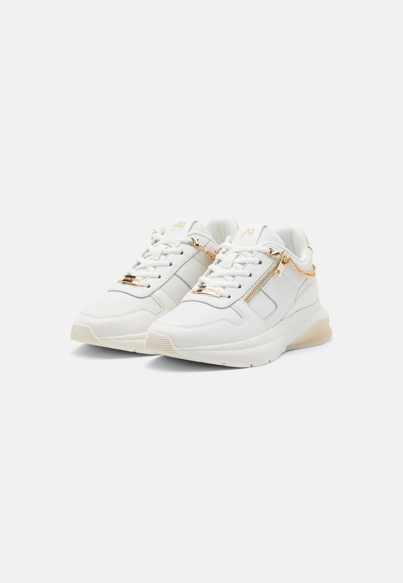 Anna Field LEATHER - Sneaker Low - White/gold – Bild 3