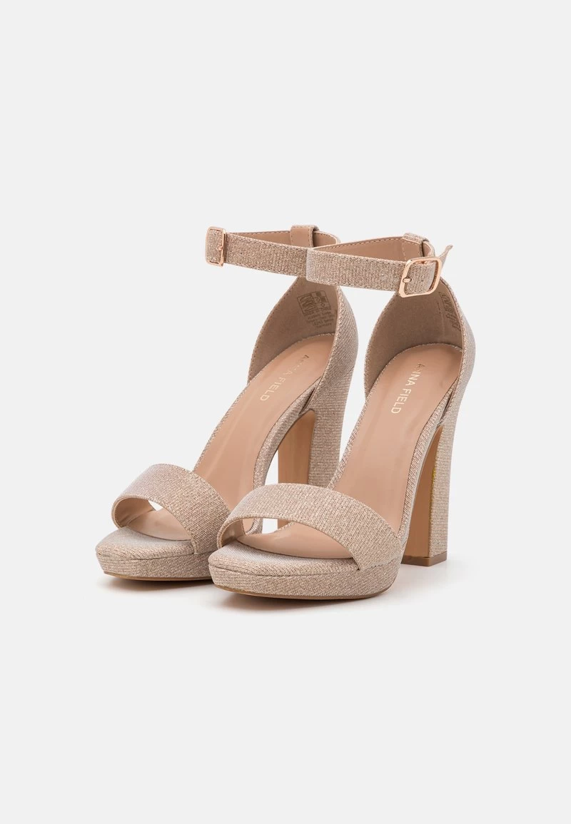 Anna Field High Heel Sandalette - Rose Gold – Bild 3