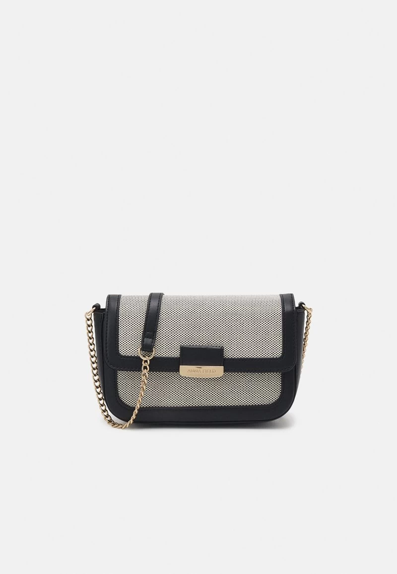 Anna Field Umhängetasche - Black/white – Bild 5