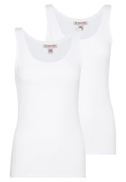 Anna Field 2 PACK - Top - White
