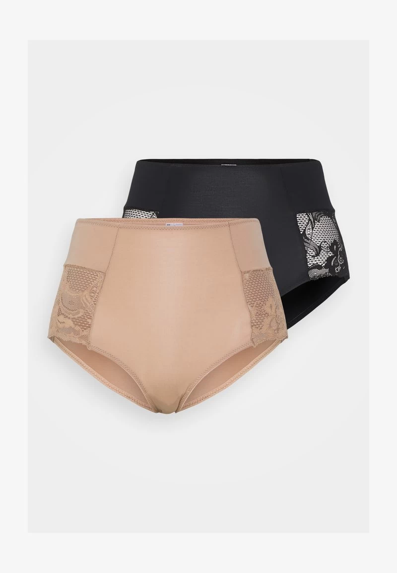 Anna Field 2 PACK - Slip - Black/nude – Bild 5