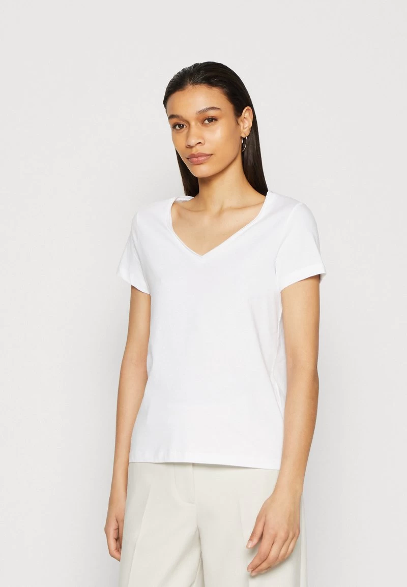 Anna Field 3 PACK - T-Shirt Basic - Black/white/mottled Light Grey – Bild 5