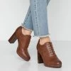 Anna Field COMFORT - High Heel Stiefelette - Cognac